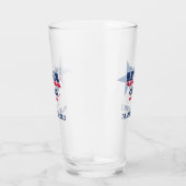 Ohio Patriotic Pride Personalisiert Glas (Rechts)