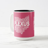 Ohio-Plexus-Tasse Zweifarbige Tasse (Vorderseite Links)