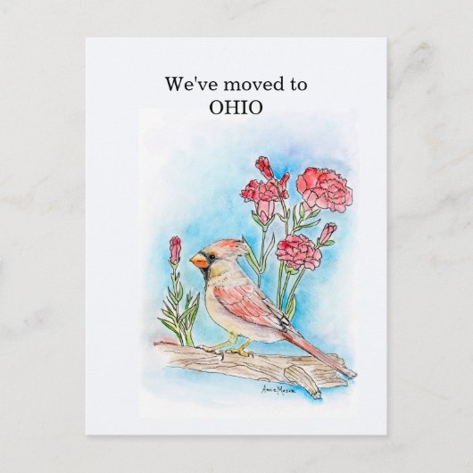 Ohio Postkarte (Vorderseite)