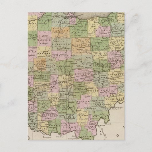 Ohio Postkarte (Vorderseite)