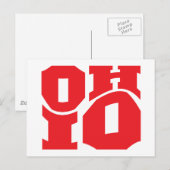 Ohio Postkarte (Vorne/Hinten)