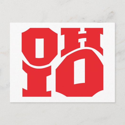 Ohio Postkarte (Vorderseite)