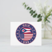 Ohio Postkarte (Stehend Vorderseite)