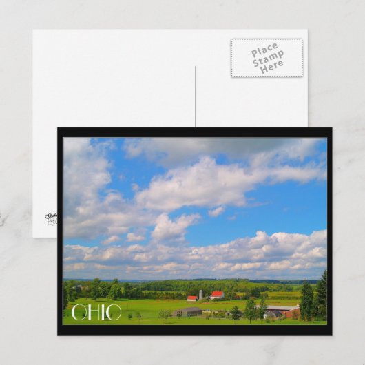 OHIO Postkarte (Vorne/Hinten)