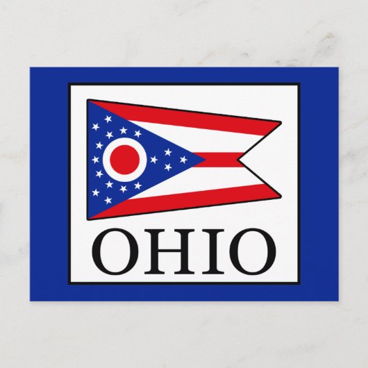 Ohio Postkarte (Vorderseite)