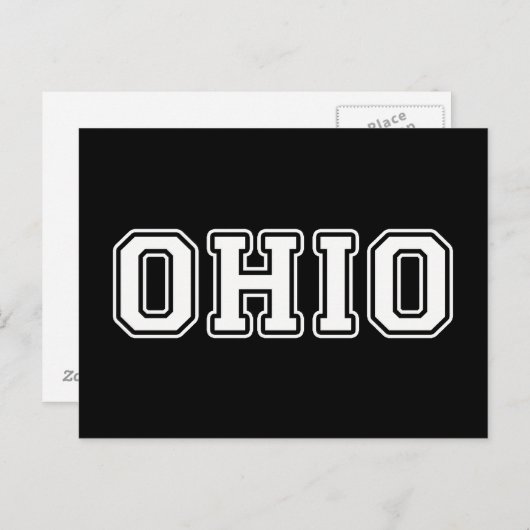 Ohio Postkarte (Vorne/Hinten)