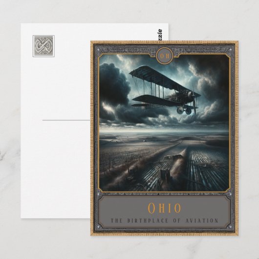 Ohio | Postkarte Gothic Art (Vorne/Hinten)