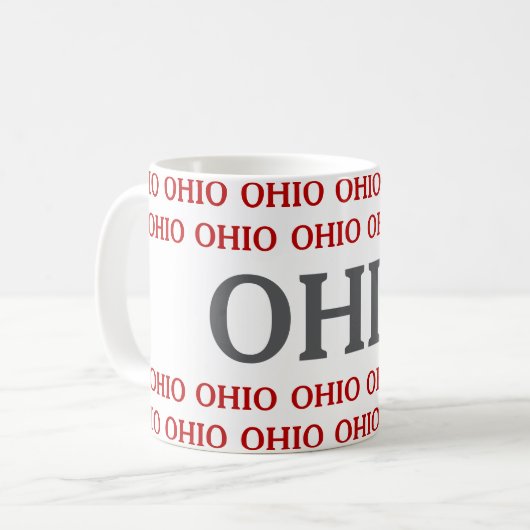 Ohio Pride  Kaffeetasse (Vorderseite Links)