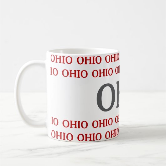 Ohio Pride  Kaffeetasse (Links)