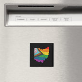 Ohio Pride Sticker Magnet (In Situ (Geschirrspüler))