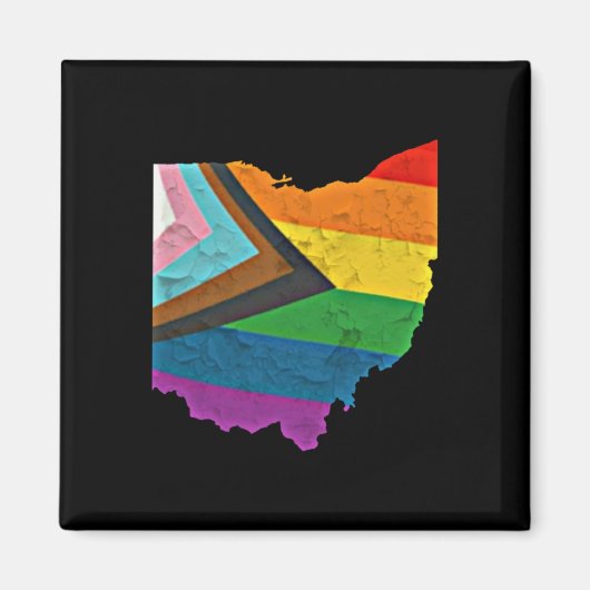 Ohio Pride Sticker Magnet (Vorne)