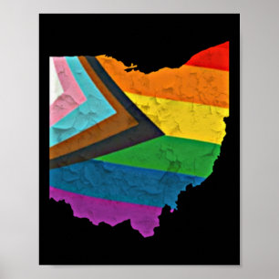 Ohio Pride Sticker Poster