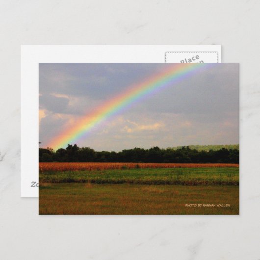 Ohio Rainbow Postkarte (Vorne/Hinten)