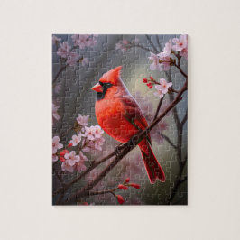 Ohio Red Bird Puzzle Nord Kardinal