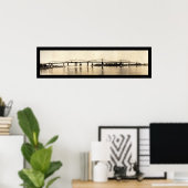 Ohio River Bridge Foto 1911 Poster (Heimbüro)