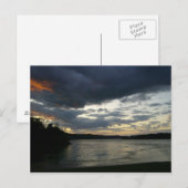 Ohio River Valley Sunrise Theme Postkarte (Vorne/Hinten)