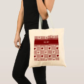 Ohio Rot Gingham Tragetasche (Vorderseite (Produkt))