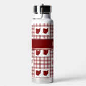 Ohio Rot Gingham Trinkflasche (rechts)