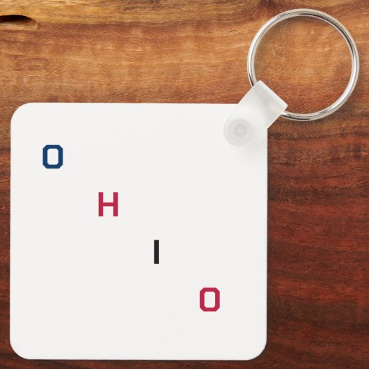 Ohio Schlüsselanhänger (Rückseite)