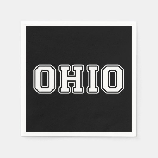 Ohio Serviette (Vorderseite)