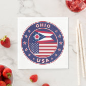 Ohio Serviette (Beispiel)