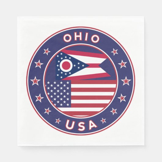 Ohio Serviette (Vorderseite)