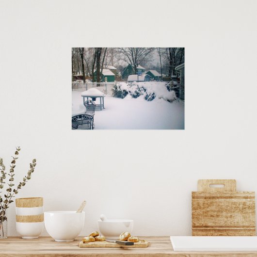 OHIO SNOW Poster (Küche)