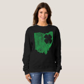 Ohio St Patrick S Day Kleeblatt C Irish Paddy S Sweatshirt (Vorne ganz)