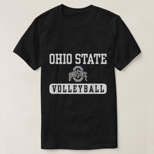 Ohio Staat Buckeyes Volleyball Red T-Shirt (Design vorne)
