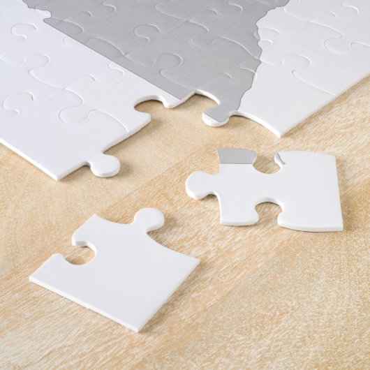 Ohio Staat Form mit Herz Puzzle (Seite)