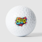 Ohio Staat Golfer Golfball (Vorderseite)