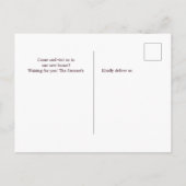 Ohio Staat Karte burgundy silbernen Zuhause bewege (Rückseite)