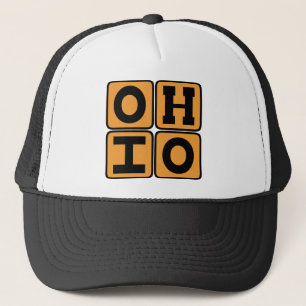 OHIO Staat Ohioan Buckeye USA Cincinnati Cleveland Truckerkappe