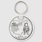 Ohio Staat Quarter Schlüsselanhänger (Vorderseite)