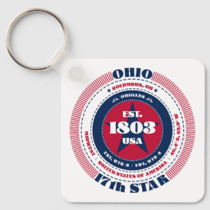 Ohio Staat Schlüsselanhänger