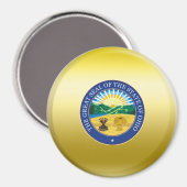 Ohio Staat Siegel Magnet (Vorderseite/Rückseite)