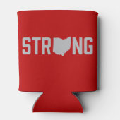 Ohio Staat Starkes Bier Dose Coolers Dosenkühler (Rückseite)