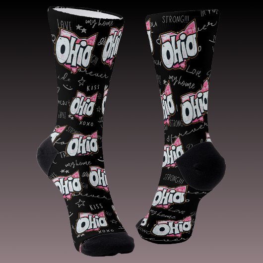 Ohio Staat von Buckeyes usa Socks Socken