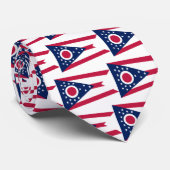 Ohio-Staats-Flagge Krawatte (Gerollt)