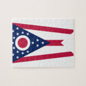 Ohio-Staats-Flagge Puzzle (Horizontal)