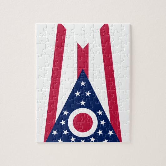 Ohio-Staats-Flagge Puzzle (Vertikal)