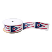 Ohio-Staats-Flagge Satinband (Spule)
