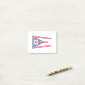 Ohio-Staats-Flaggen-Entwurfs-Dekor Post-it Klebezettel (Auf Schreibtisch)