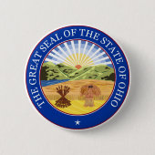 Ohio-Staats-Siegel Button (Vorderseite)