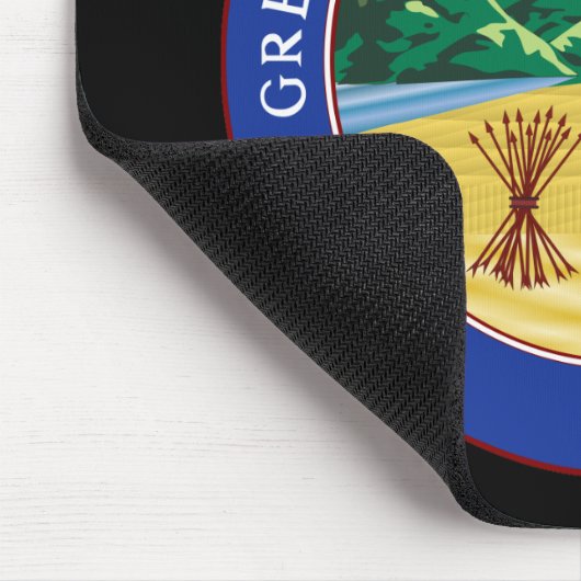 Ohio-Staats-Siegel Mousepad (Ecke)