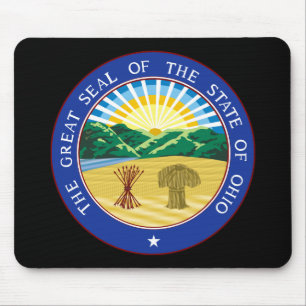 Ohio-Staats-Siegel Mousepad
