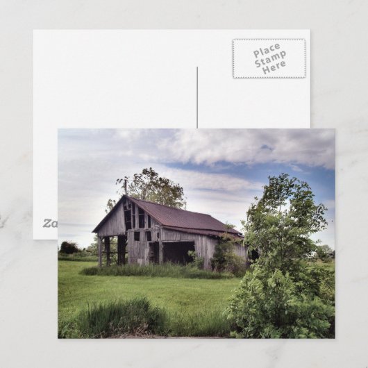 Ohio-Stallungen Postkarte (Vorne/Hinten)