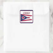 Ohio State Flag Design Sticker (Tasche)