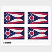 Ohio State Flag Sticker (Blatt)