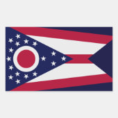 Ohio State Flag Sticker (Vorderseite)